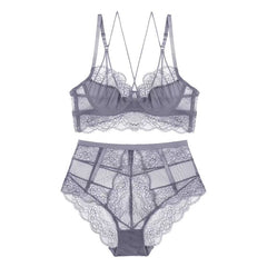 Women Chic Ultra-Thin Floral Lace Underwear