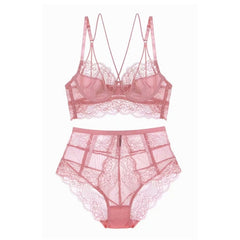 Women Chic Ultra-Thin Floral Lace Underwear