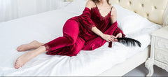 Women Chic Lace Sleeveless Nightwear