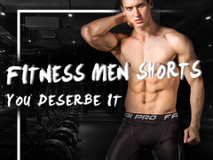 Men's Compression Sport Skinny Gym Fitness Shorts