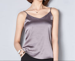 Chic Silk Women Blouse Shirt
