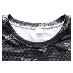 Men Long Sleeve Fitness Cloth Set