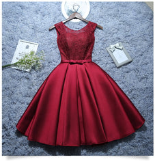 New Short Lace Evening Dress