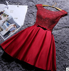 New Short Lace Evening Dress