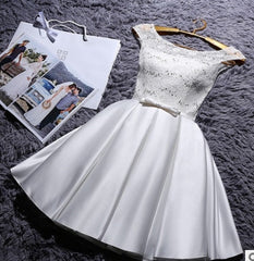 New Short Lace Evening Dress