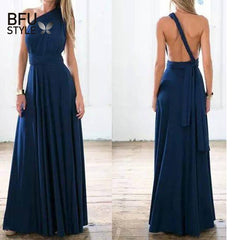 Sexy Bridesmaid Maxi Long Dress