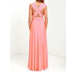 Sexy Bridesmaid Maxi Long Dress