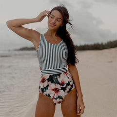 Women's Monokini Bodysuit High Waist Wear