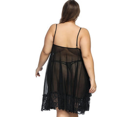Plus Size 6xl Ladies Sexy Sleepwear