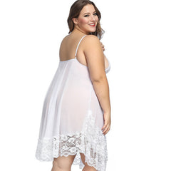 Plus Size 6xl Ladies Sexy Sleepwear