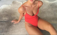 Women Chic Backless Swimwear