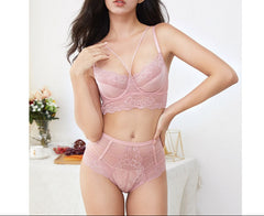 Women Chic Ultra-Thin Floral Lace Underwear