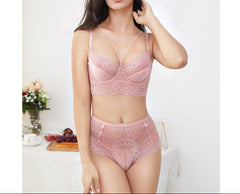Women Chic Ultra-Thin Floral Lace Underwear