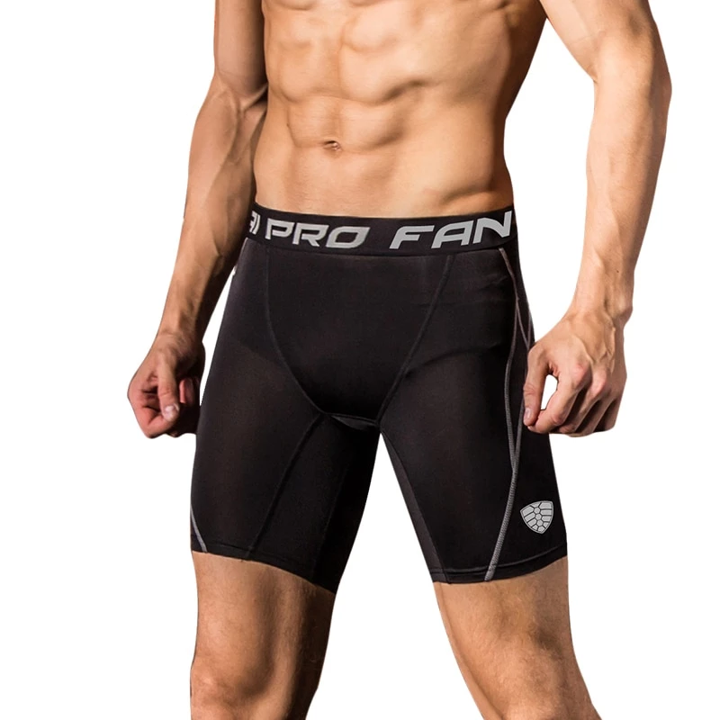 Men's Compression Sport Skinny Gym Fitness Shorts