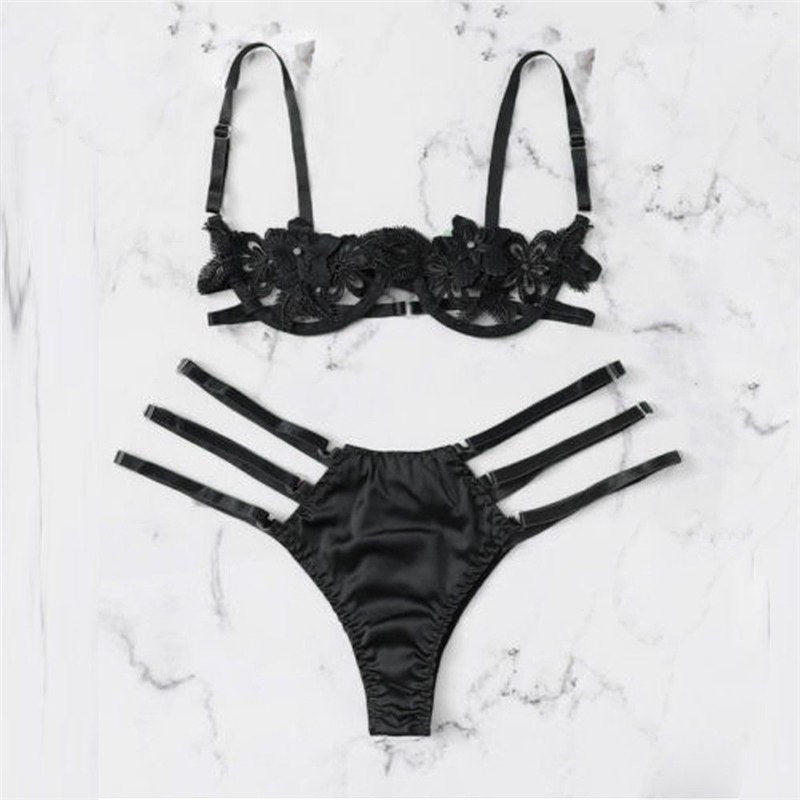 Allure Seductive Lace Lingerie Set-