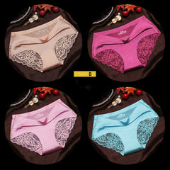 4 pieces Seamless Lace Comfort Panty-