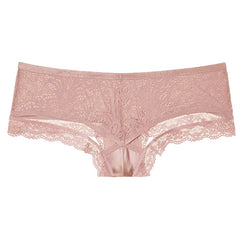 Luxury Silk Lace Trim Panties-