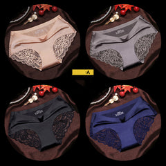 4 pieces Seamless Lace Comfort Panty-