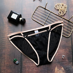 Slip‑Into Seamless Ice‑Silk Briefs-