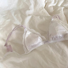 Elegant French Lace Lingerie Set-