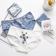 Cute Printed Panties Set 5 Pack-