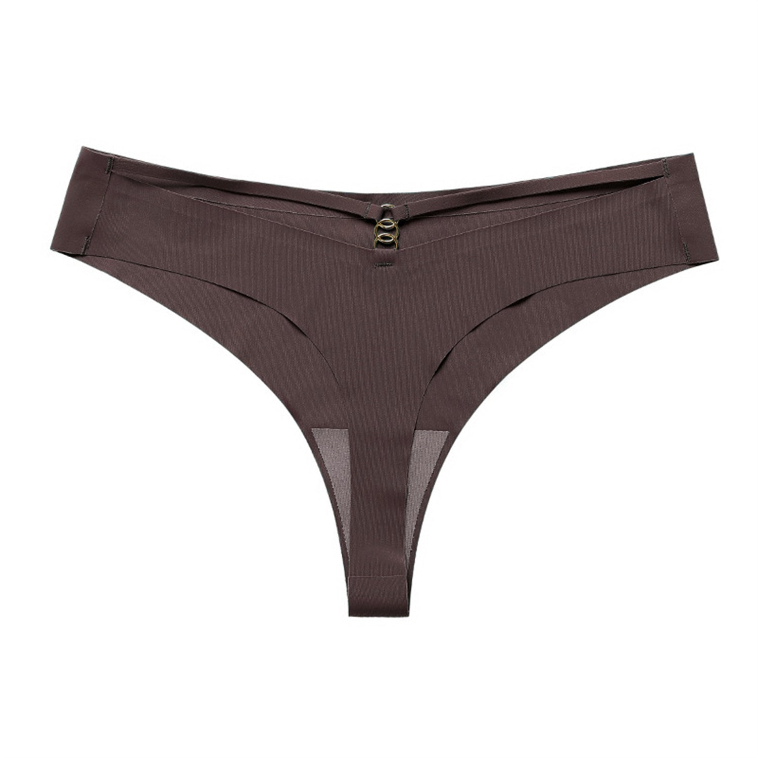 3-Piece Sexy Ice Silk Seamless Bandage Thong Set JC