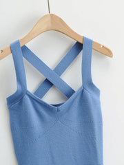 Elegant Slim Fit Knitted Dress-