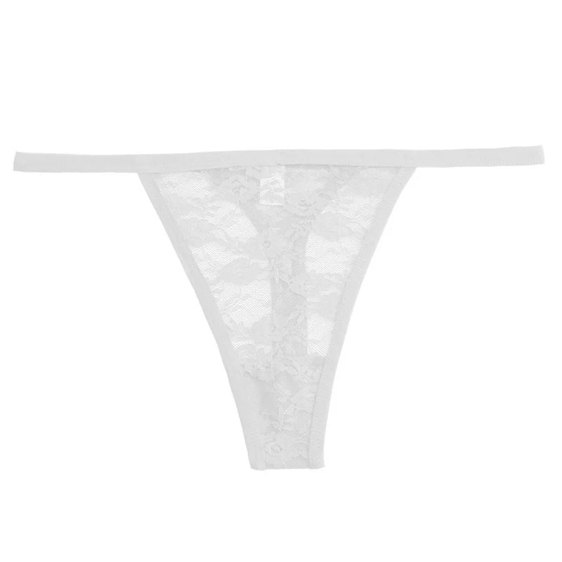 White thong on a white background