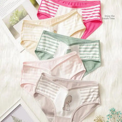 Cute Cartoon Cotton Daily Panties - 5 Pcs
