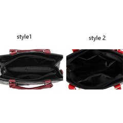Luxury PU Leather Tote – Large Capacity Travel Crossbody Bag