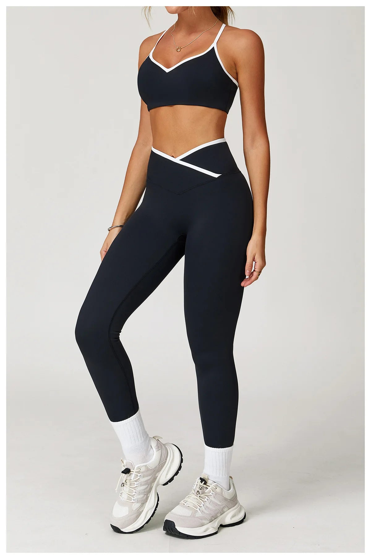 Women’s Push-Up Shockproof Sports Bra – Gym & Yoga Top
