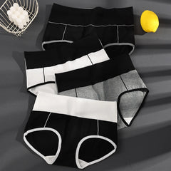 High Waist Cotton Briefs 4 Pack