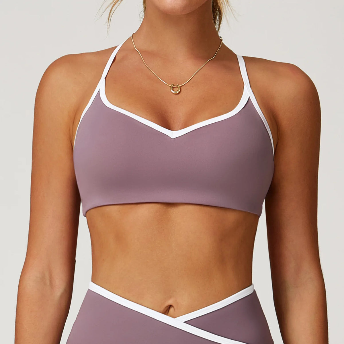 Women’s Push-Up Shockproof Sports Bra – Gym & Yoga Top