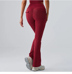 High Waist Flared Yoga Pants for Women