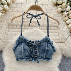 Fashionable women's jeans underwear