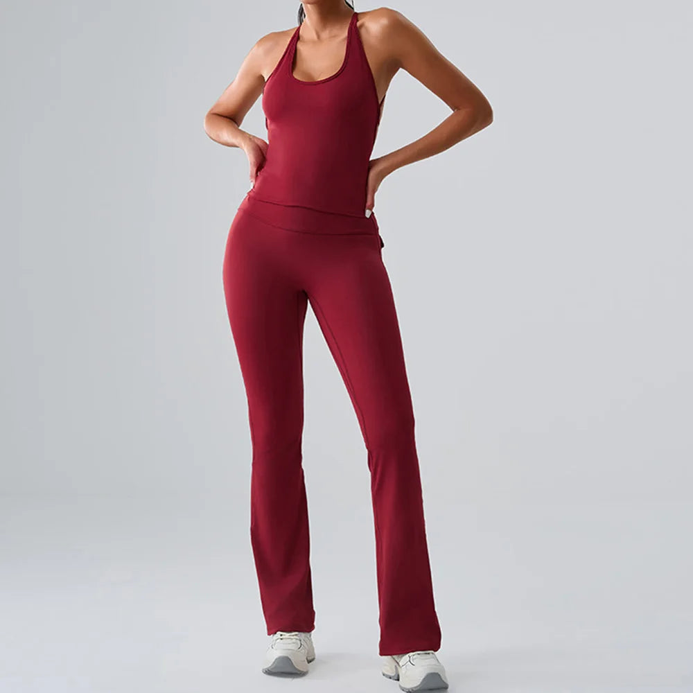 Women’s Sport Set – Sports Bra & High Waist Leggings