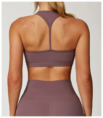 Women's Push-Up Sports Bra – Impact Yoga & Fitness Top