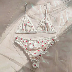 Women's Seamless Wire-Free Bra Brief Set