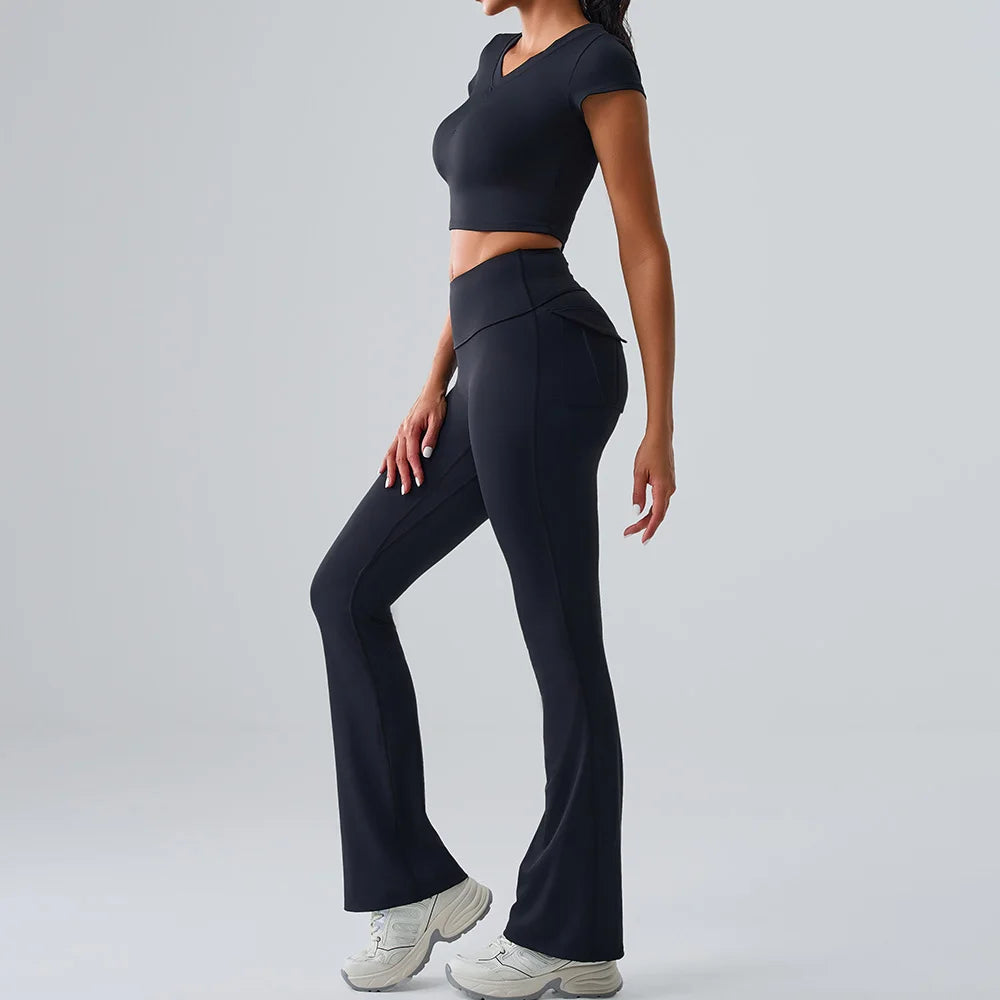 Women’s Sport Set – Sports Bra & High Waist Leggings
