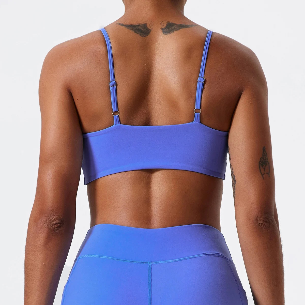 Women’s Shockproof Push-Up Sports Bra – Quick-Dry Gym Crop Top
