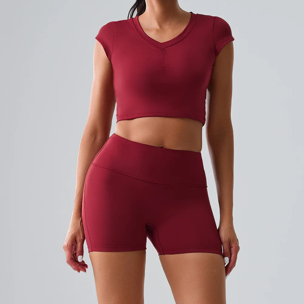 Women’s Sport Set – Sports Bra & High Waist Leggings