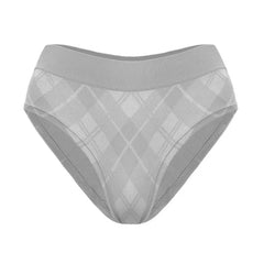 High Waist Argyle Knit Briefs Multipack