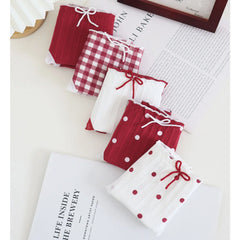 Cute Cotton Mid-Rise Panty Set 3 Pack