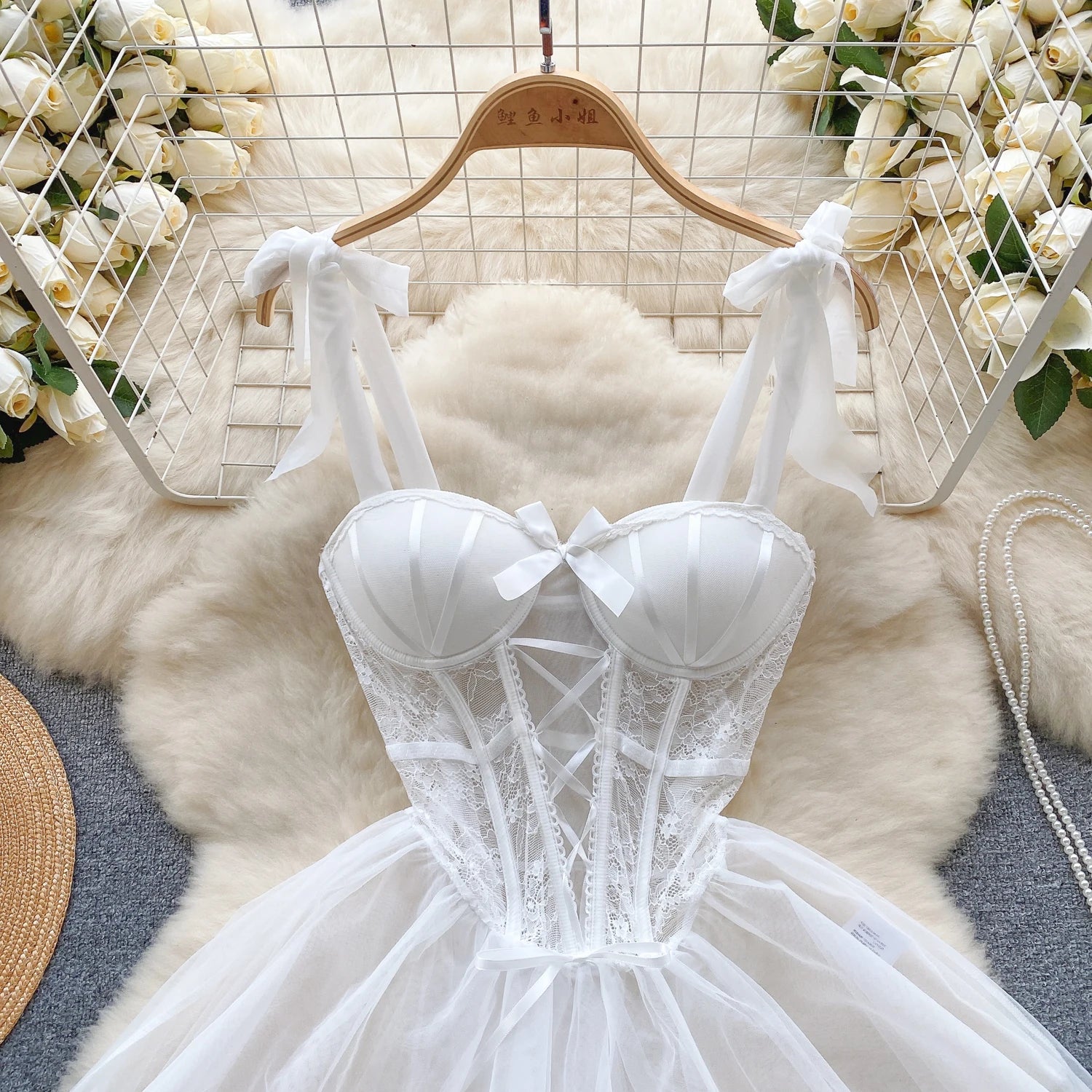 Sexy lace nightgown