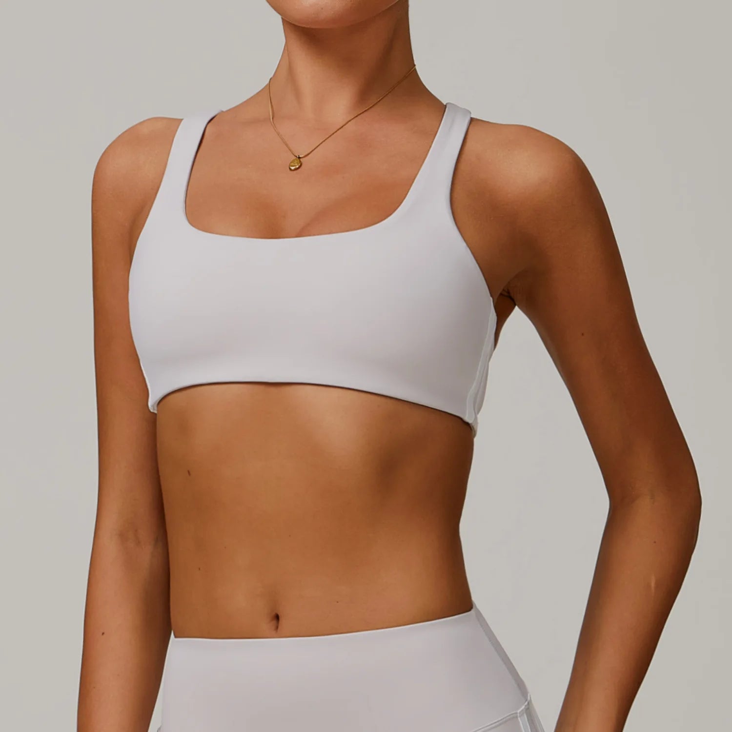Women’s Push-Up Sports Bra Tank Top – Beautiful Back Design