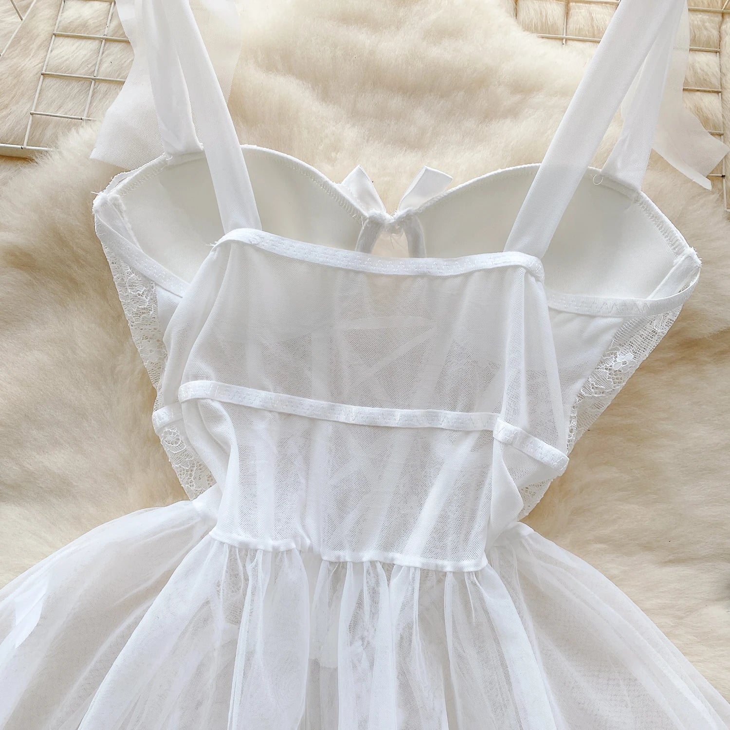 Sexy lace nightgown
