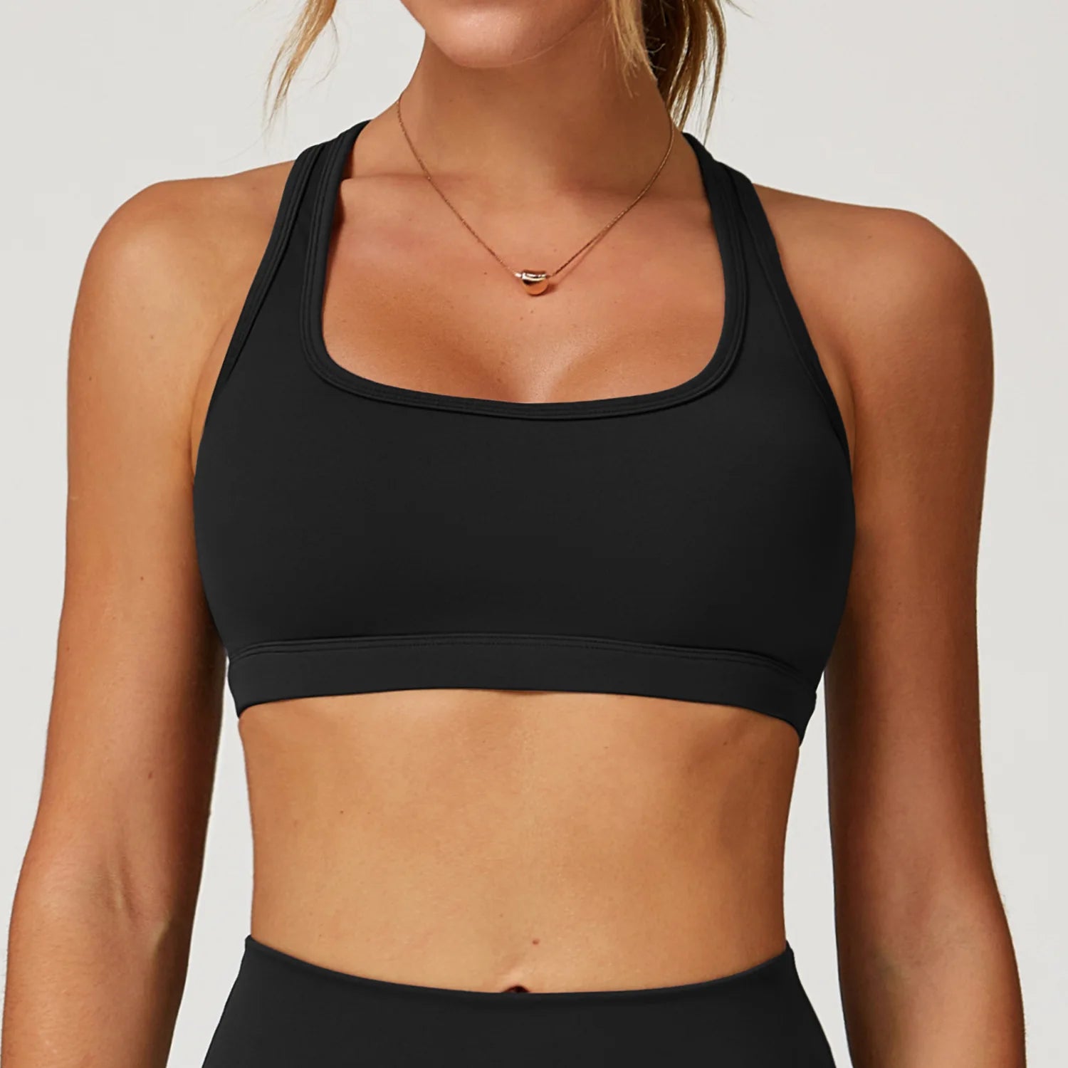 Women's Push-Up Sports Bra – Impact Yoga & Fitness Top