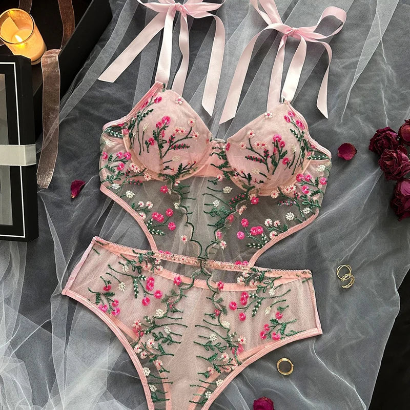Sexy Women's Bra & Panties Set - Lingerie for Ladies