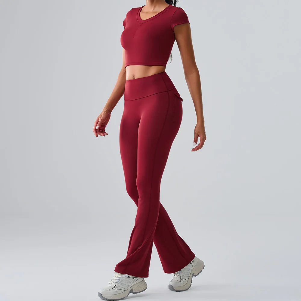Women’s Sport Set – Sports Bra & High Waist Leggings
