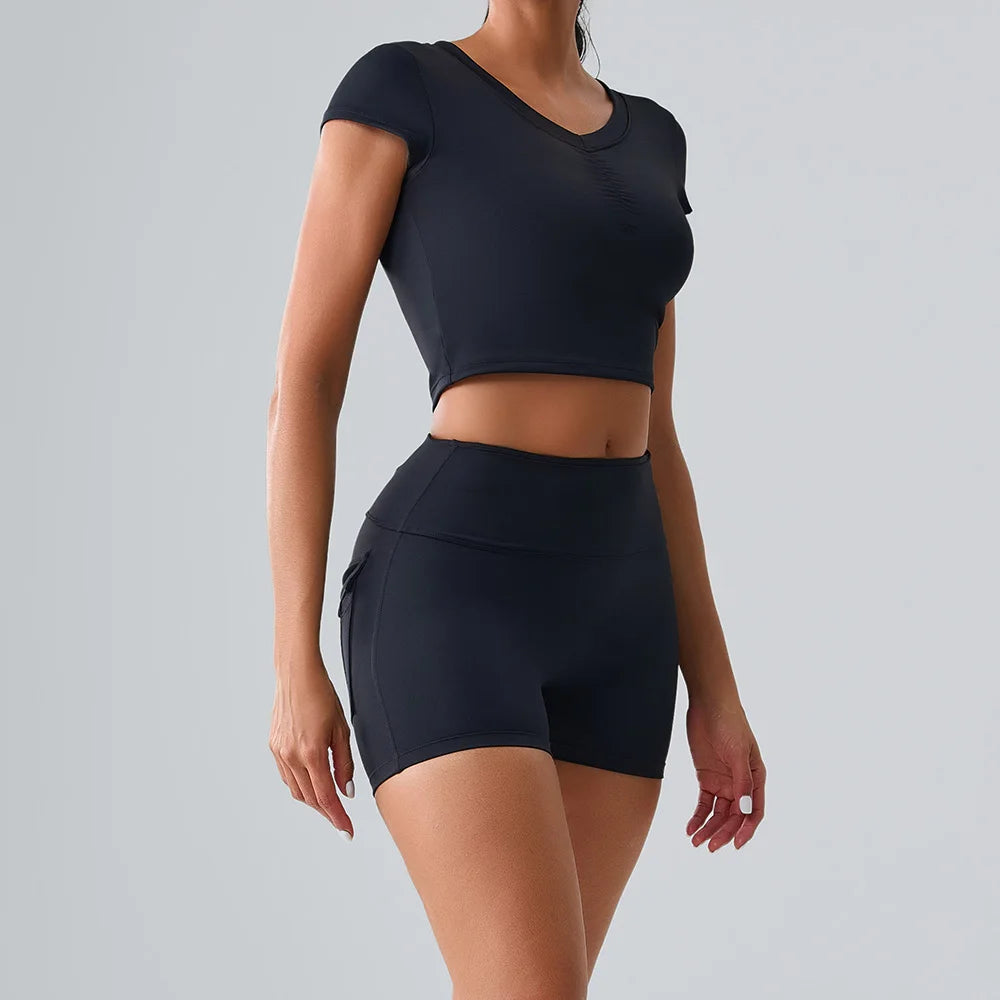 Women’s Sport Set – Sports Bra & High Waist Leggings